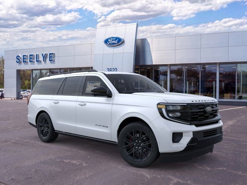 New 2025 Star White Metallic Tri-Coat Ford Platinum® MAX image 24