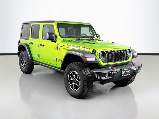 New 2025 Jeep Wrangler Rubicon Sport Utility in Champaign #NJ236