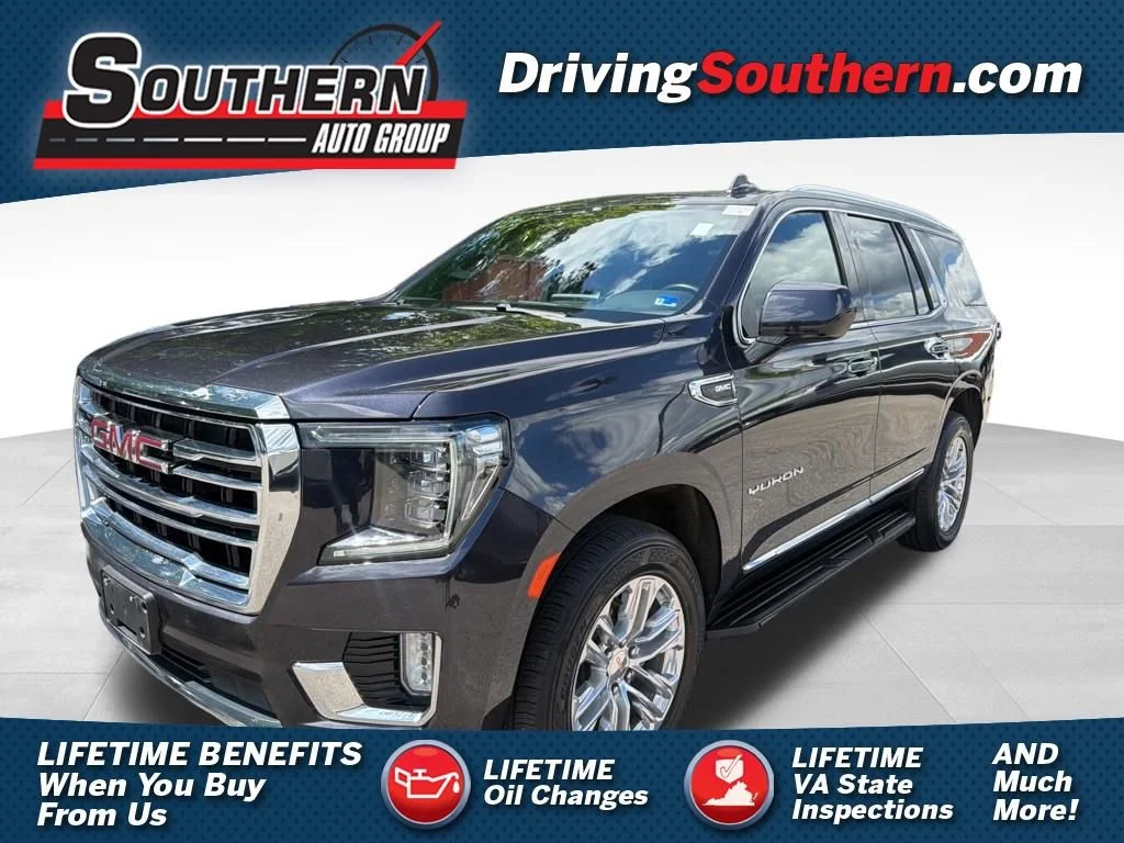 Used 2024 Titanium Rush Metallic GMC SLT image 1