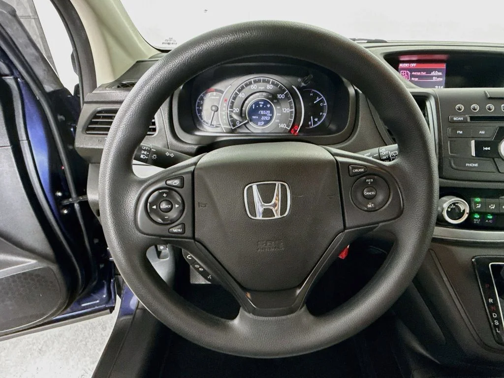 Used 2015 Obsidian Blue Pearl Honda LX image 11