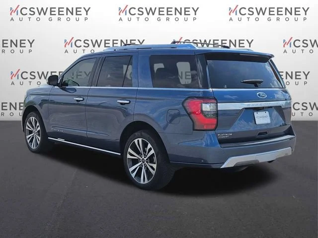 Used 2020 Blue Ford Platinum image 3