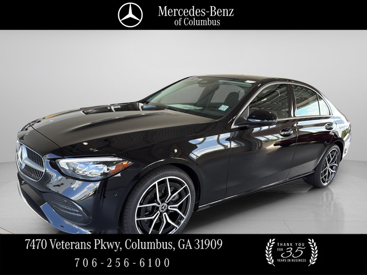New 2026 Black Mercedes-Benz C 300 image 1