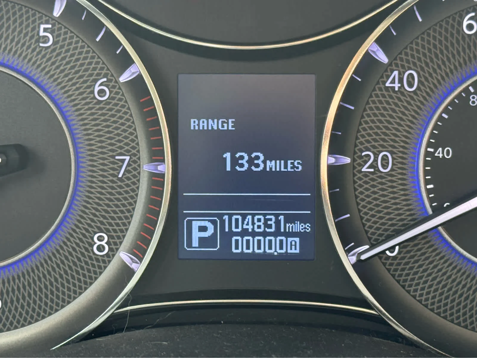 Certified Used 2019 Hermosa Blue INFINITI LUXE image 3