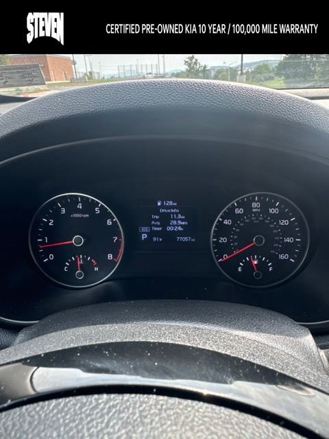Certified Used 2021 White Kia LX image 9