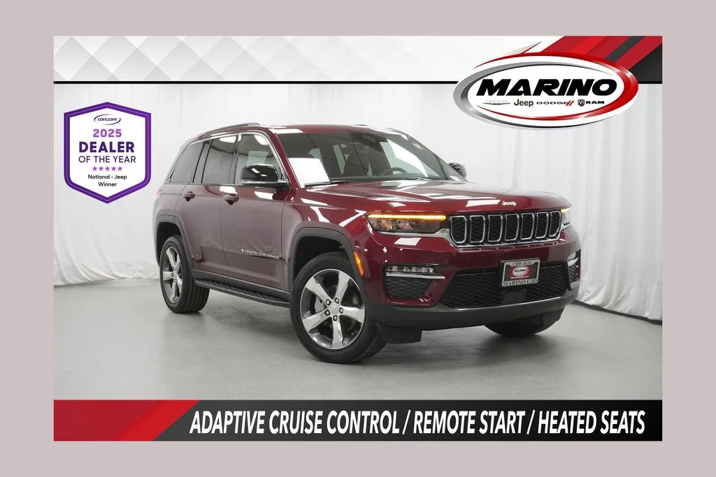 Used 2025 Red Jeep Limited image 1