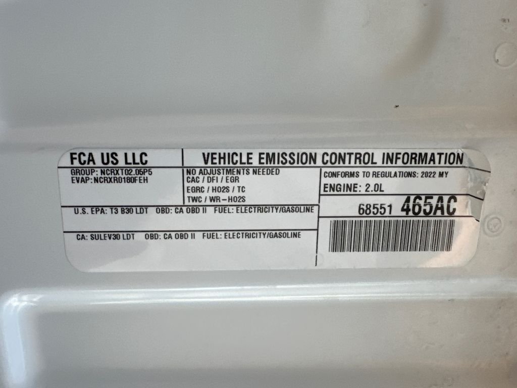 Certified Used 2022 White Jeep 4xe image 11