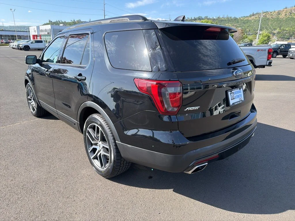 Used 2017 Shadow Black Ford Sport image 7