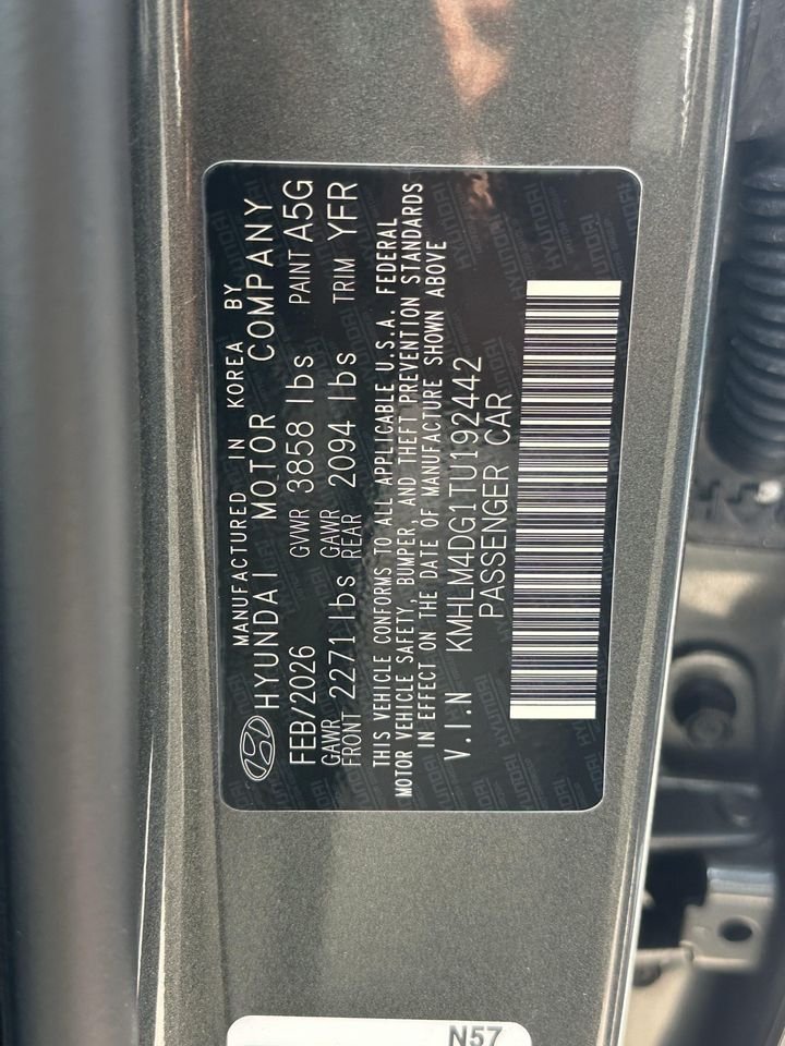 New 2026 Amazon Gray Hyundai SEL Sport image 30