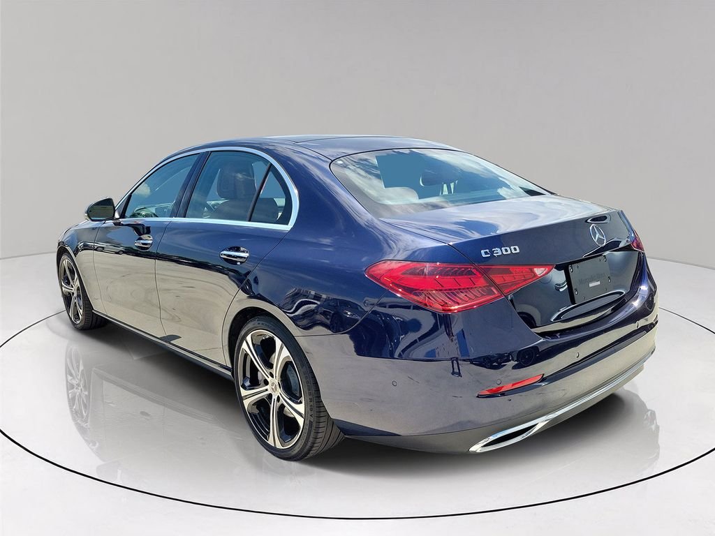 Certified Used 2022 Blue Mercedes-Benz C 300 image 4