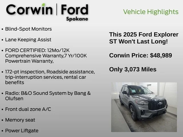 Used 2025 Gray Ford ST image 3