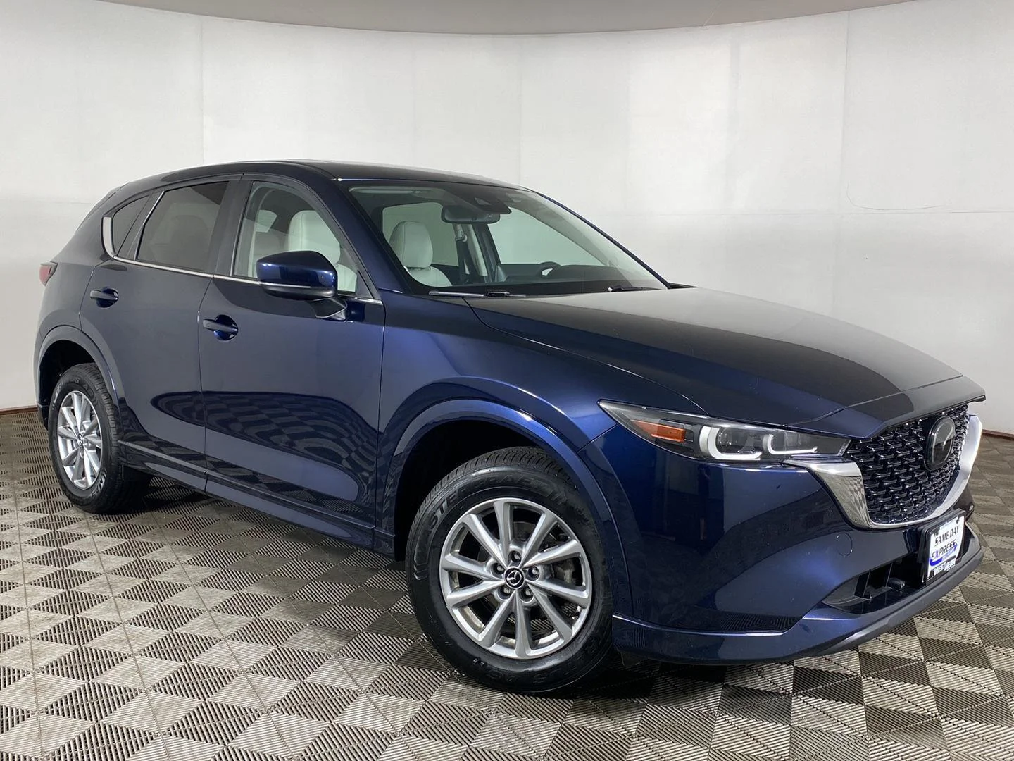 Used 2024 Deep Crystal Blue Mica Mazda 2.5 S Preferred Package image 1