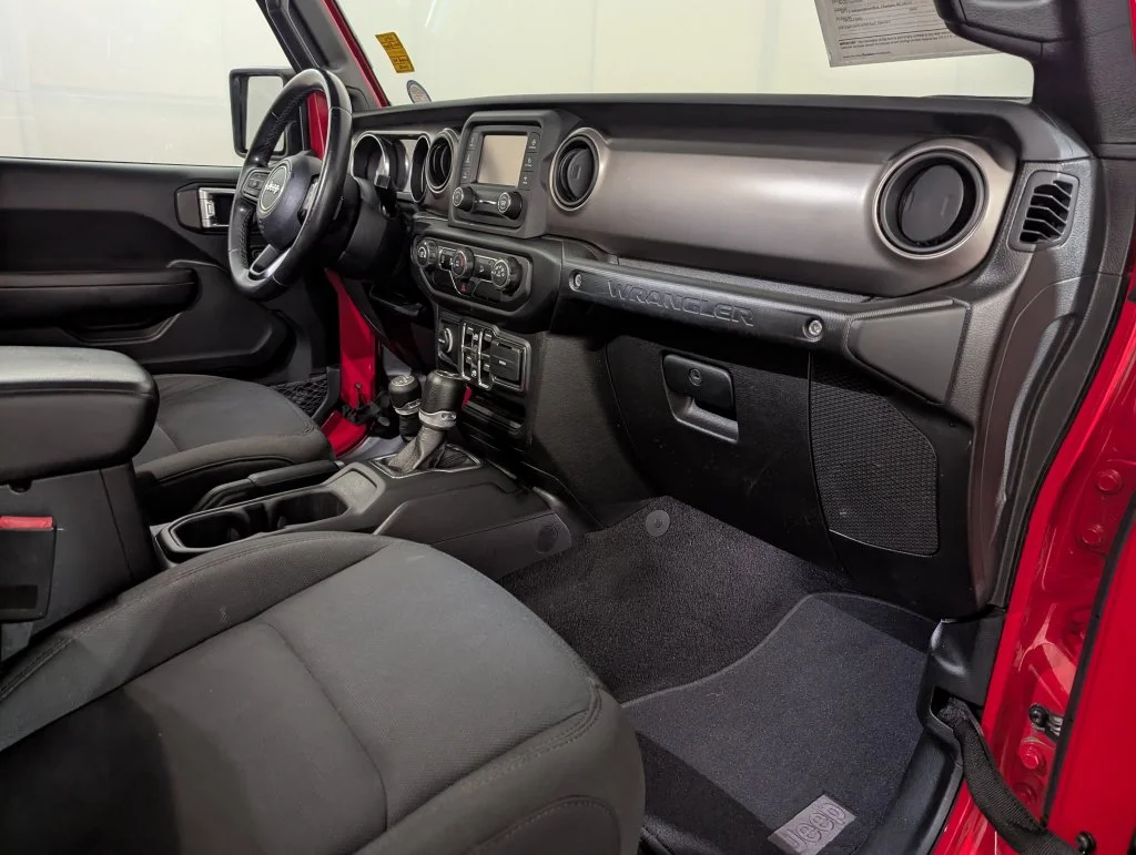 Certified Used 2020 Red Jeep Unlimited Sport S image 37