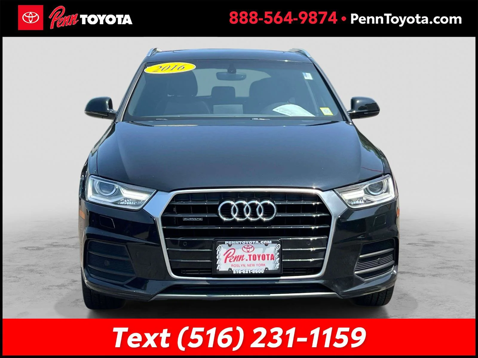 Used 2016 Audi Q3 Premium Plus with VIN WA1EFCFS4GR024011 for sale in Greenvale, NY