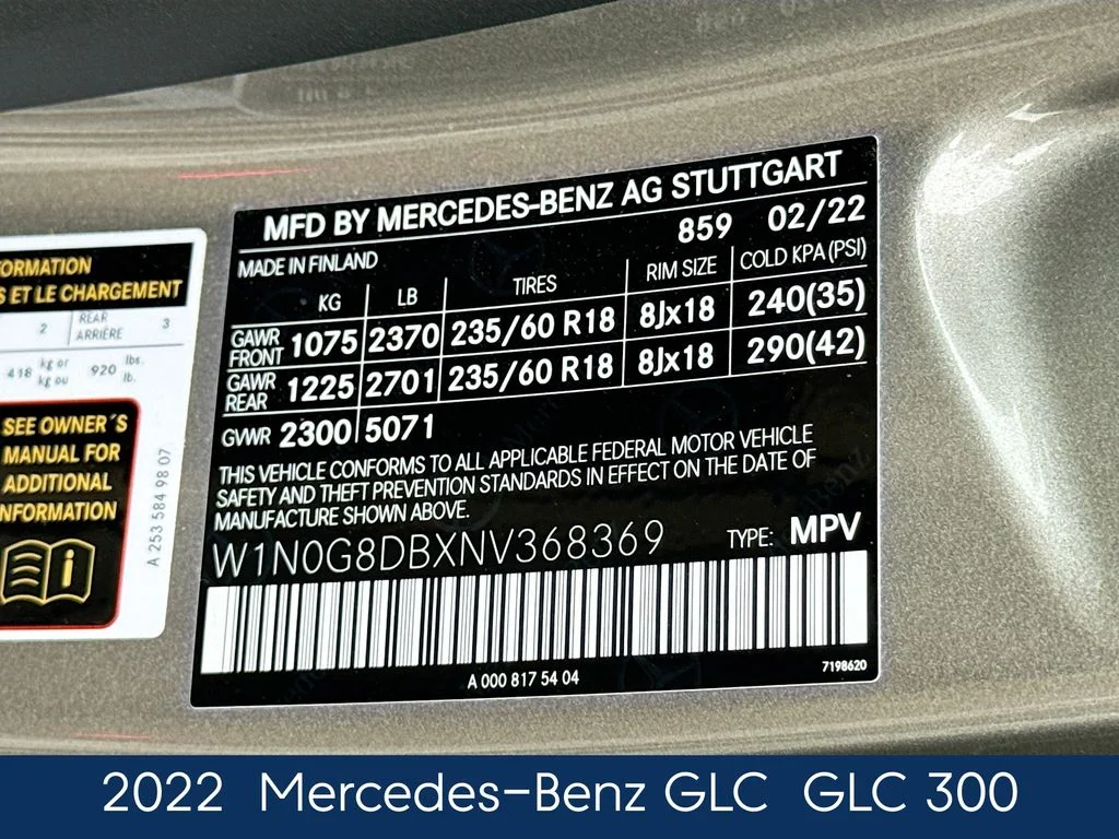 Used 2022  Mercedes-Benz GLC 300 image 20