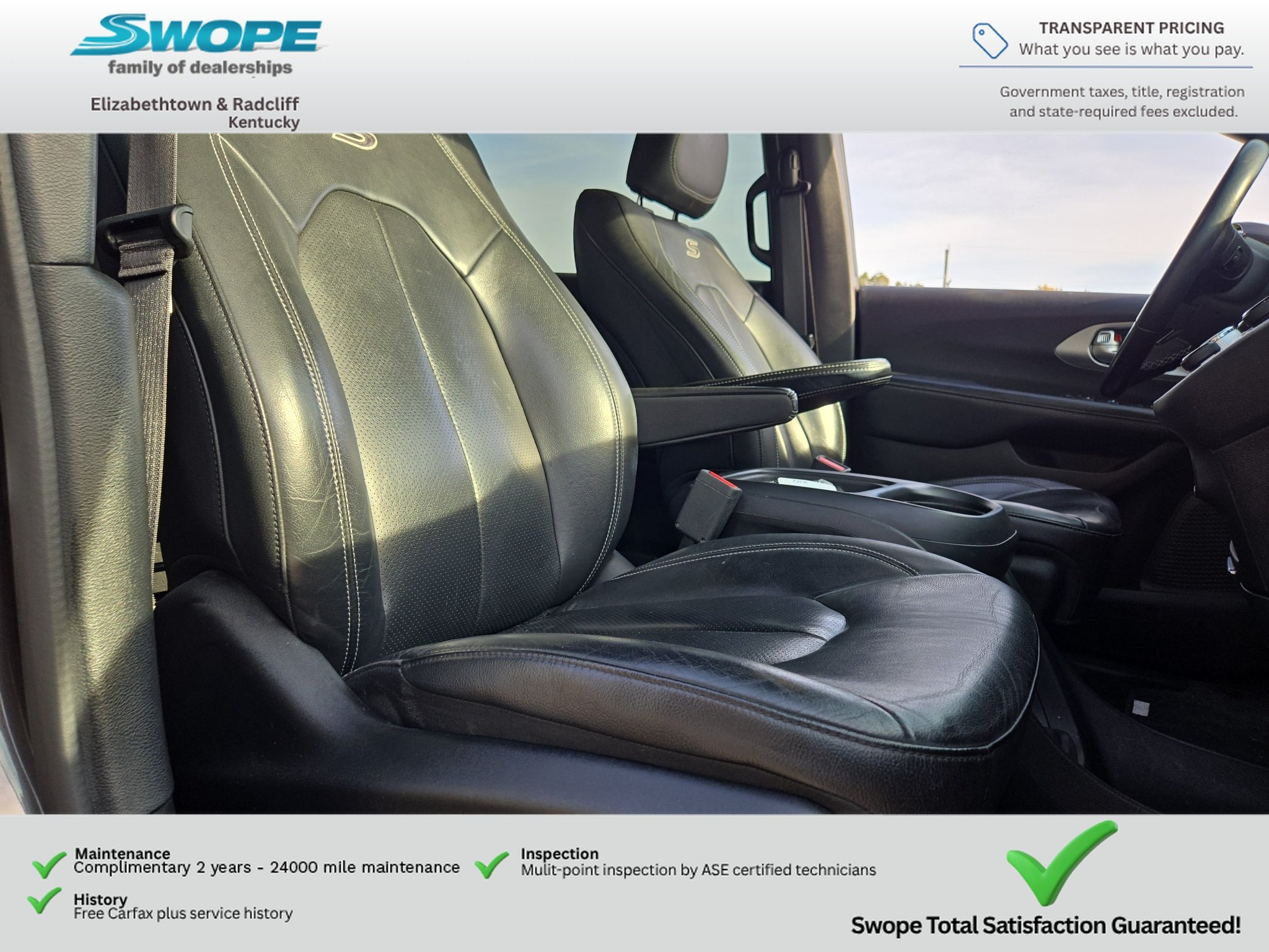 Used 2018 Granite Crystal Metallic Clearcoat Chrysler Touring L image 15