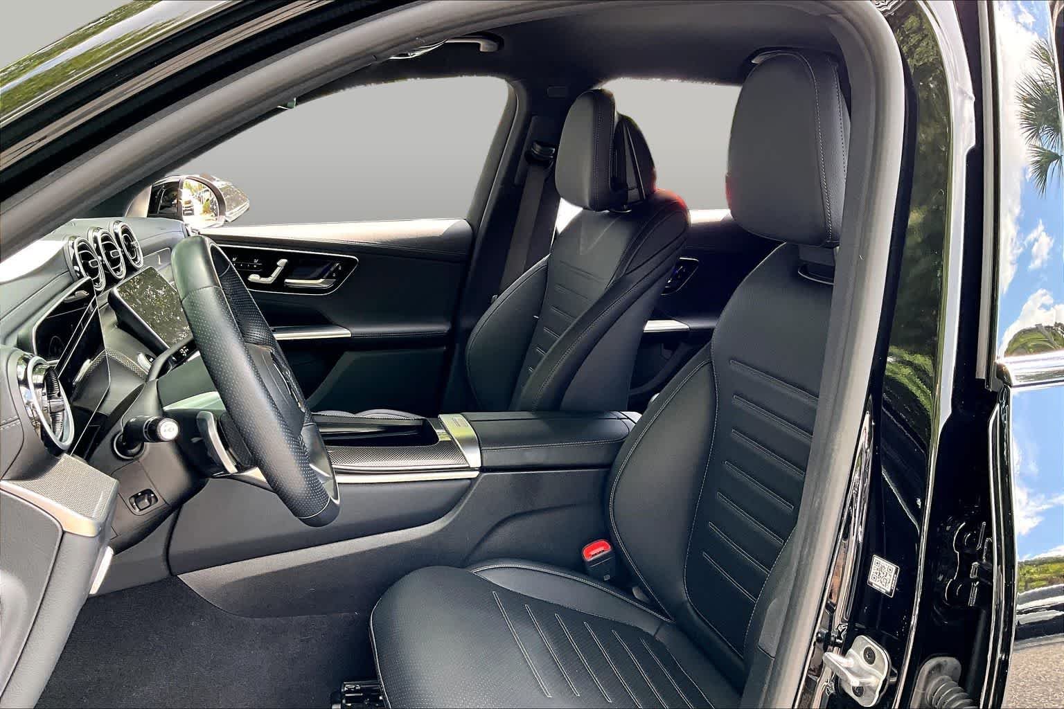 Certified Used 2024 BLACK Mercedes-Benz GLC 300 image 8