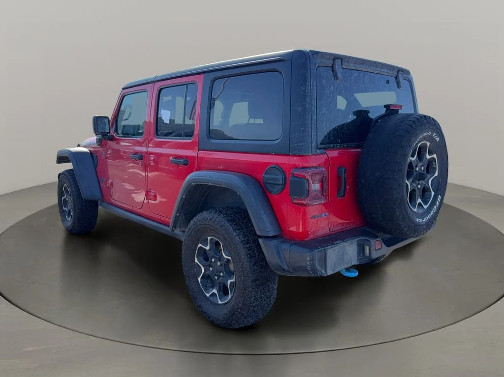 Used 2022 Red Jeep Unlimited Rubicon 4xe image 5