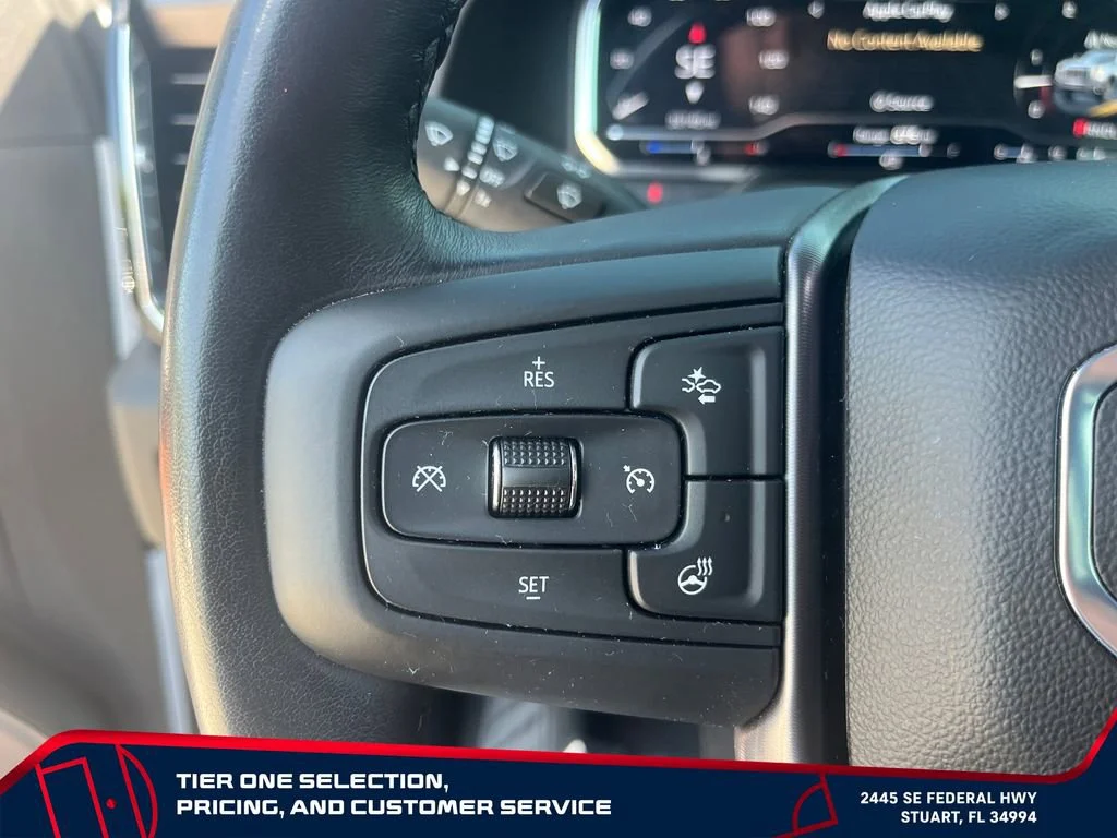 Used 2024 White Frost Tricoat GMC Denali Ultimate image 16