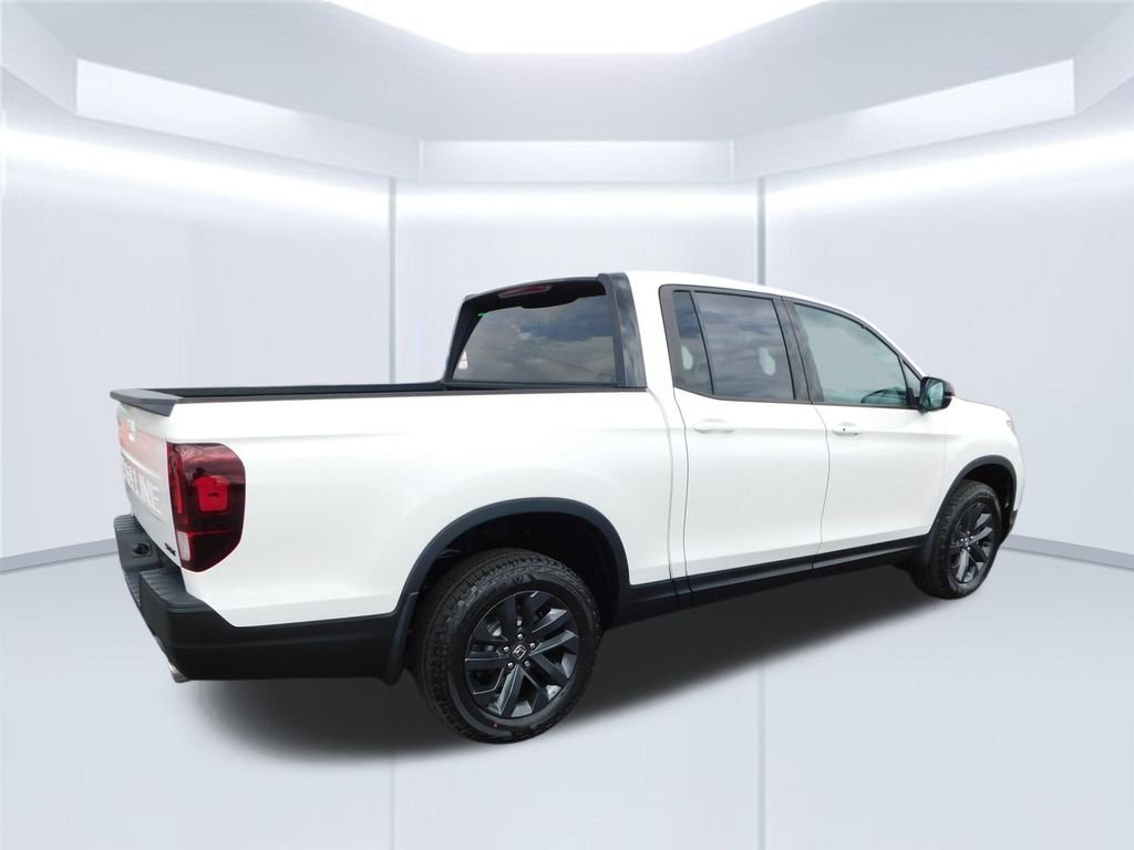 New 2026 Platinum White Pearl Honda Sport image 3