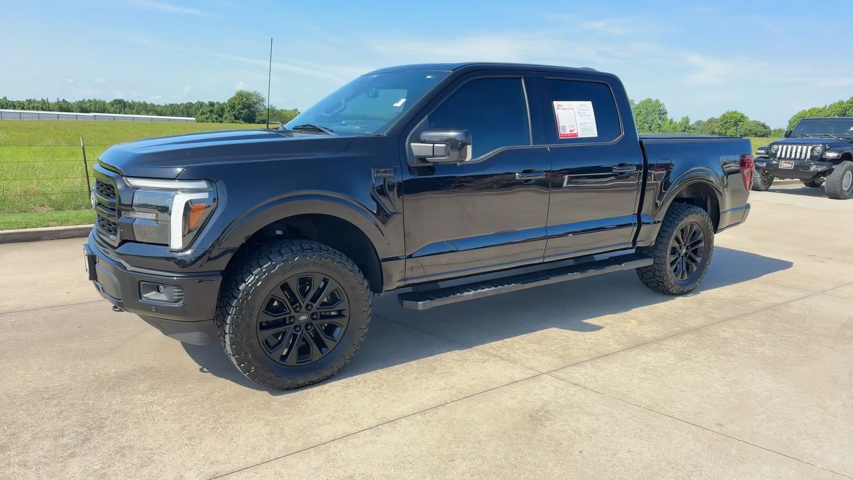 Used 2025 Black Metallic Ford LARIAT image 5