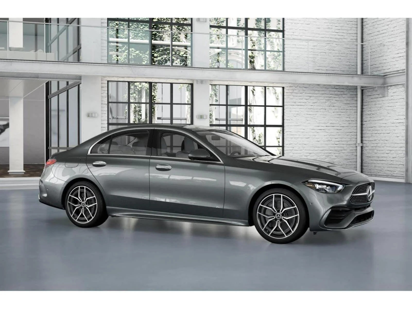 New 2026 Selenite Grey Metallic Mercedes-Benz C 300 image 12