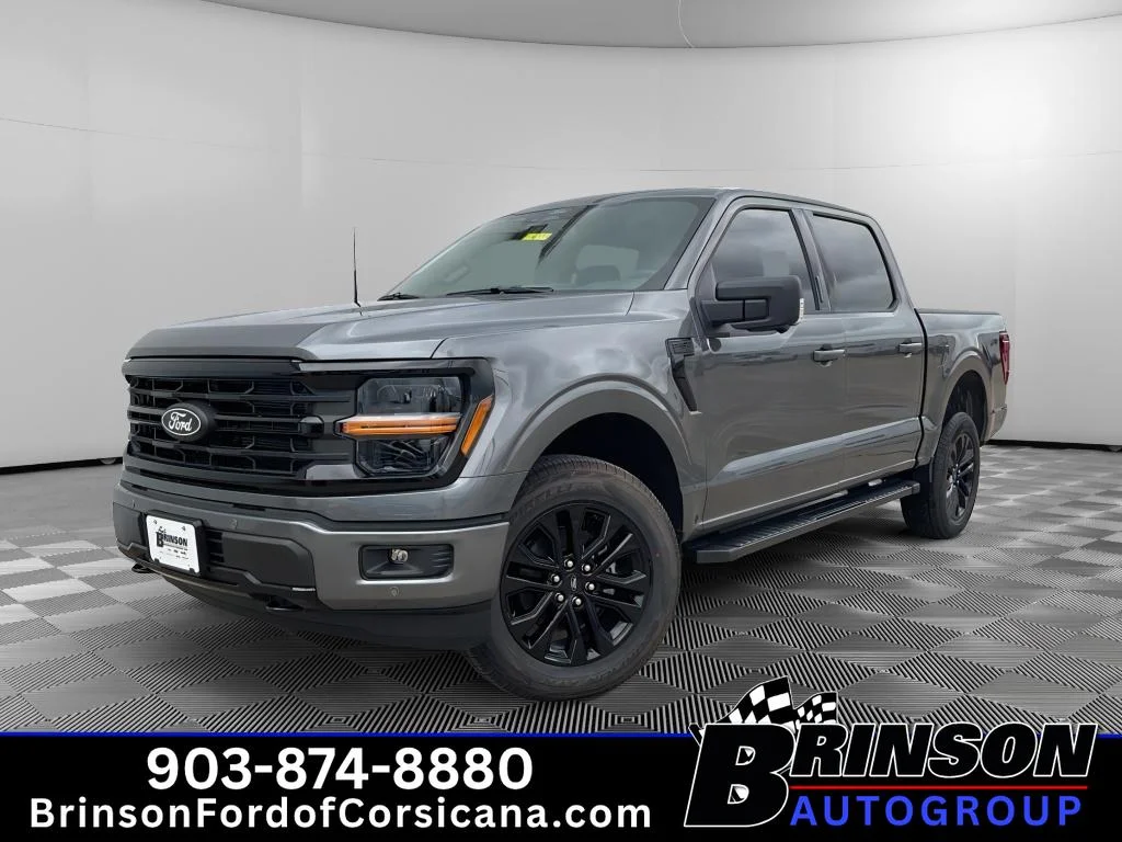 New 2026 Carbonized Gray Metallic Ford XLT image 1