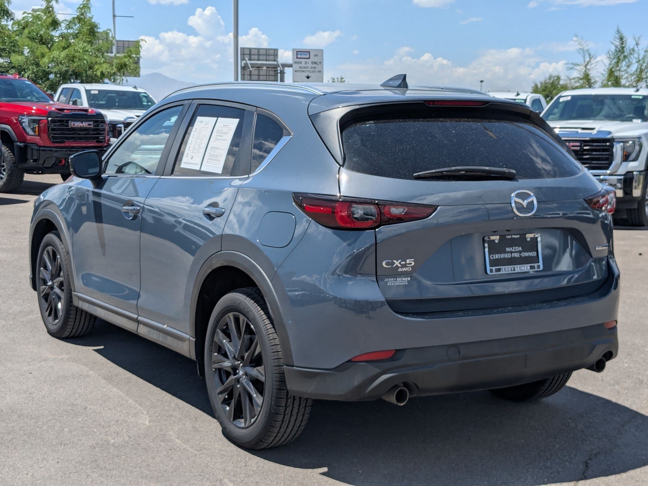 Used 2023 Polymetal Gray Mazda 2.5 S Carbon Edition image 4