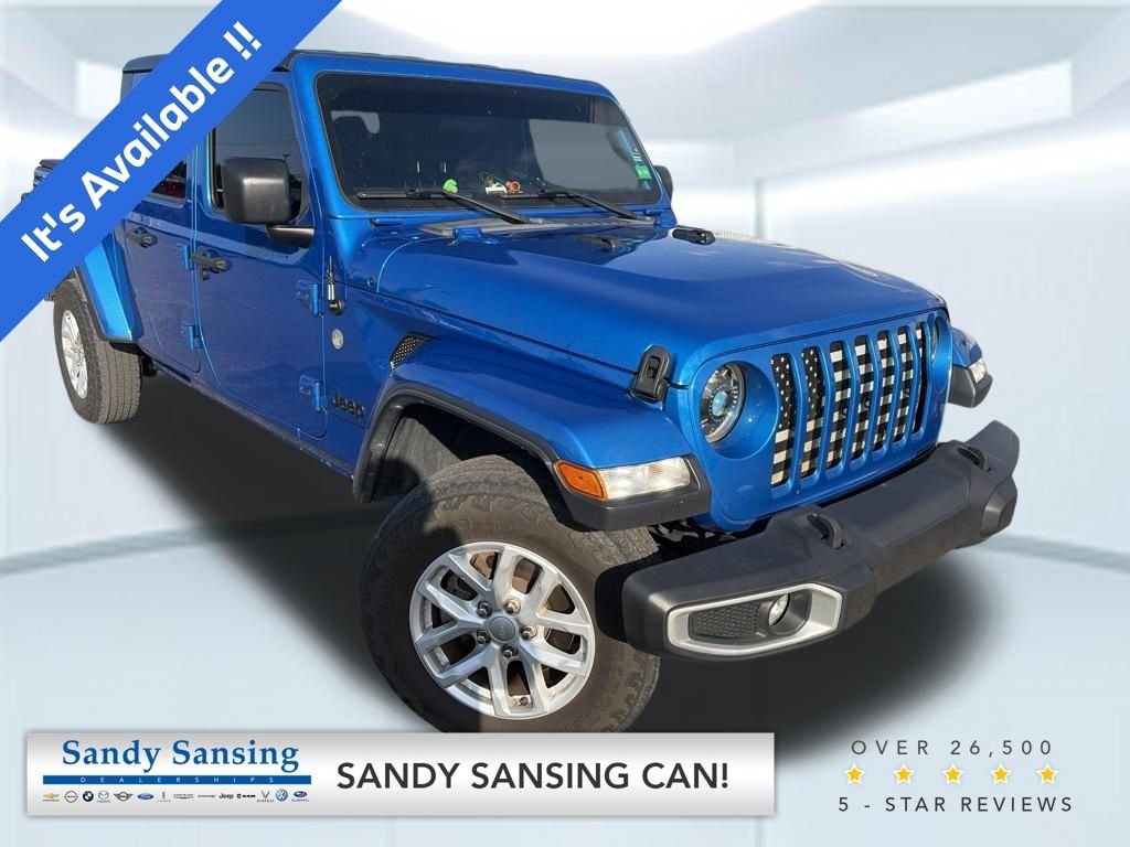 Used 2023 Blue Jeep Sport S image 1