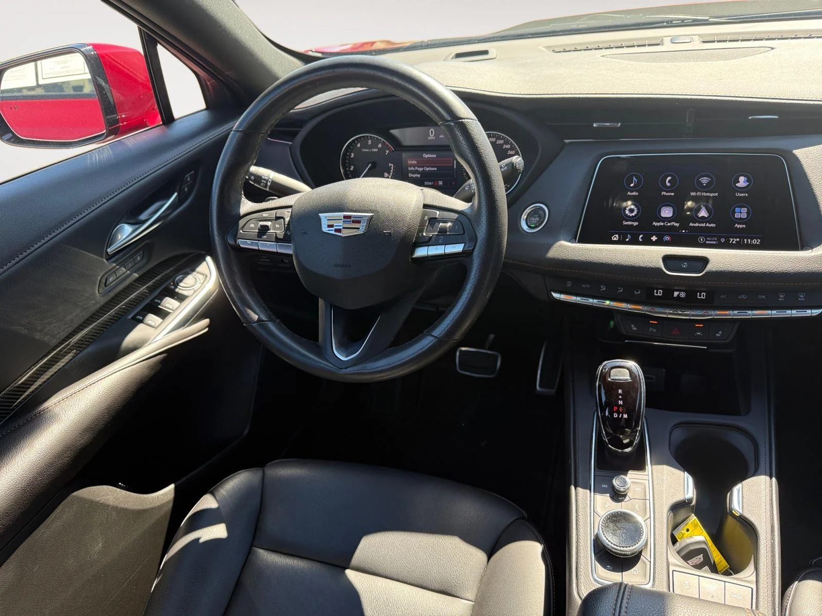 Used 2023 Radiant Red Tintcoat Cadillac AWD Sport image 11