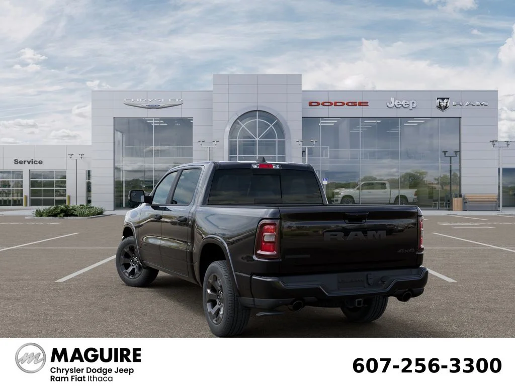 New 2027 Diamond Black Crystal Pearl-Coat Exterior Paint RAM Big Horn/Lone Star image 3