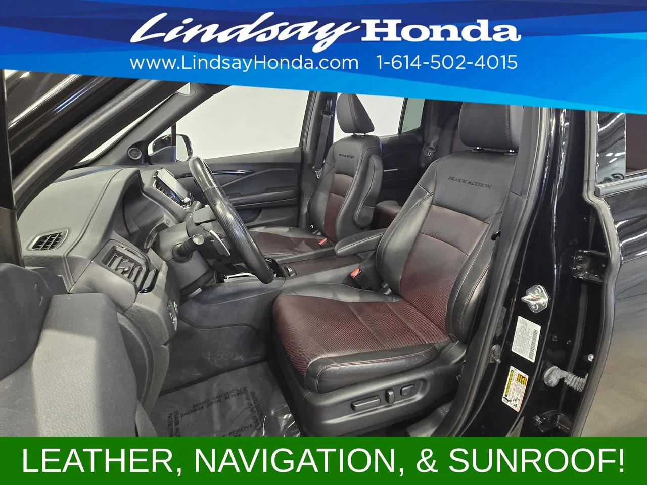 Used 2023 Crystal Black Pearl Honda Black Edition image 14