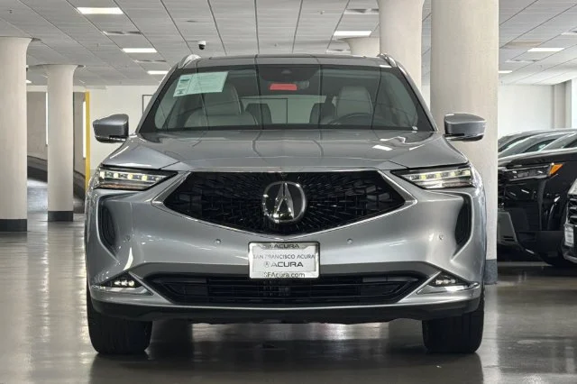 Used 2024 Liquid Carbon Metallic Acura Advance image 11