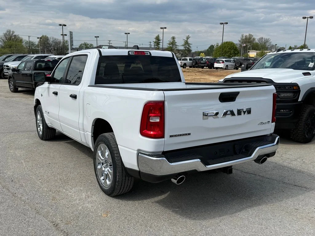 New 2026 Bright White Clear-Coat Exterior Paint RAM Big Horn/Lone Star image 9