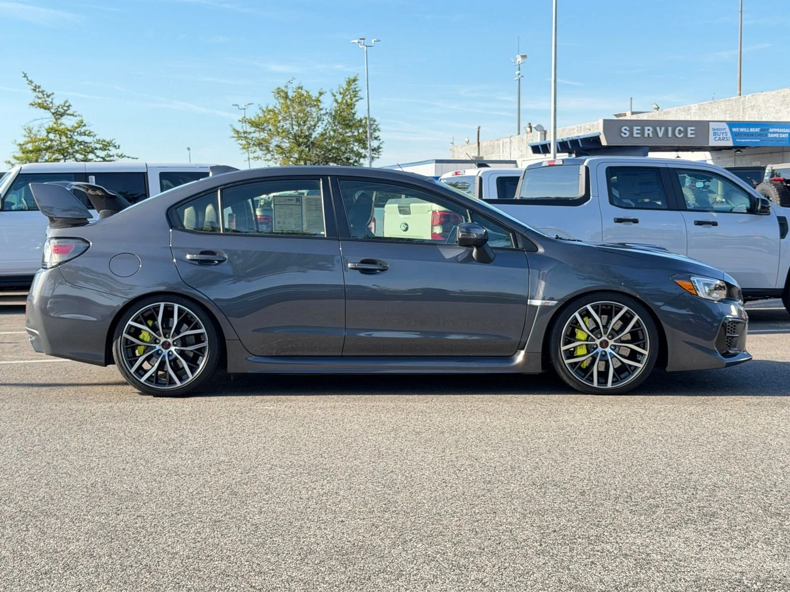Used 2021 Magnetite Gray Metallic Subaru STi image 10