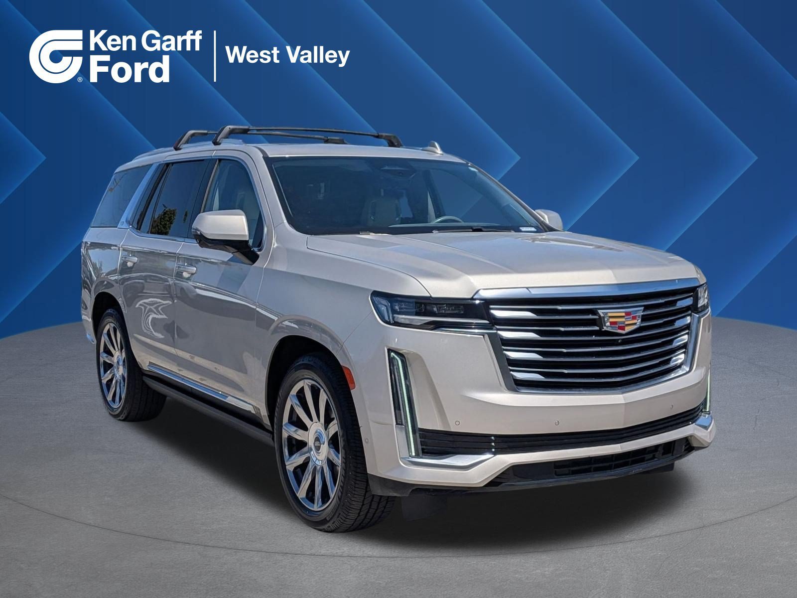 Used 2021 Sandstone Metallic Cadillac Premium Luxury Platinum image 1