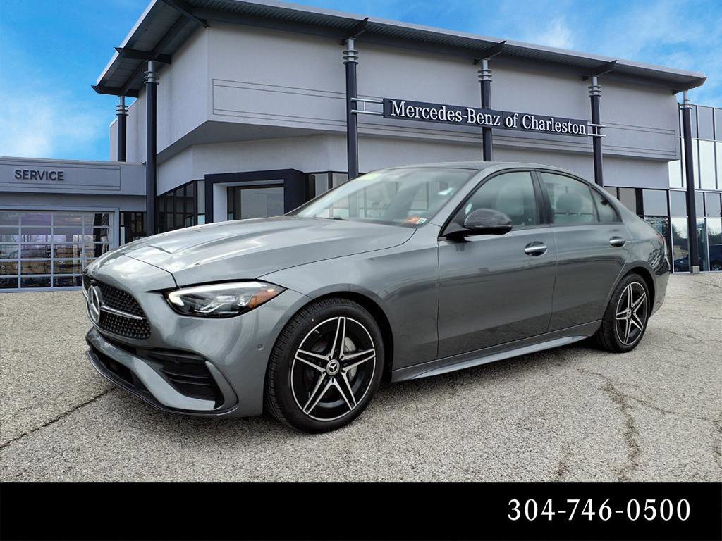 New 2026 Selenite Grey Met Mercedes-Benz C300 image 7