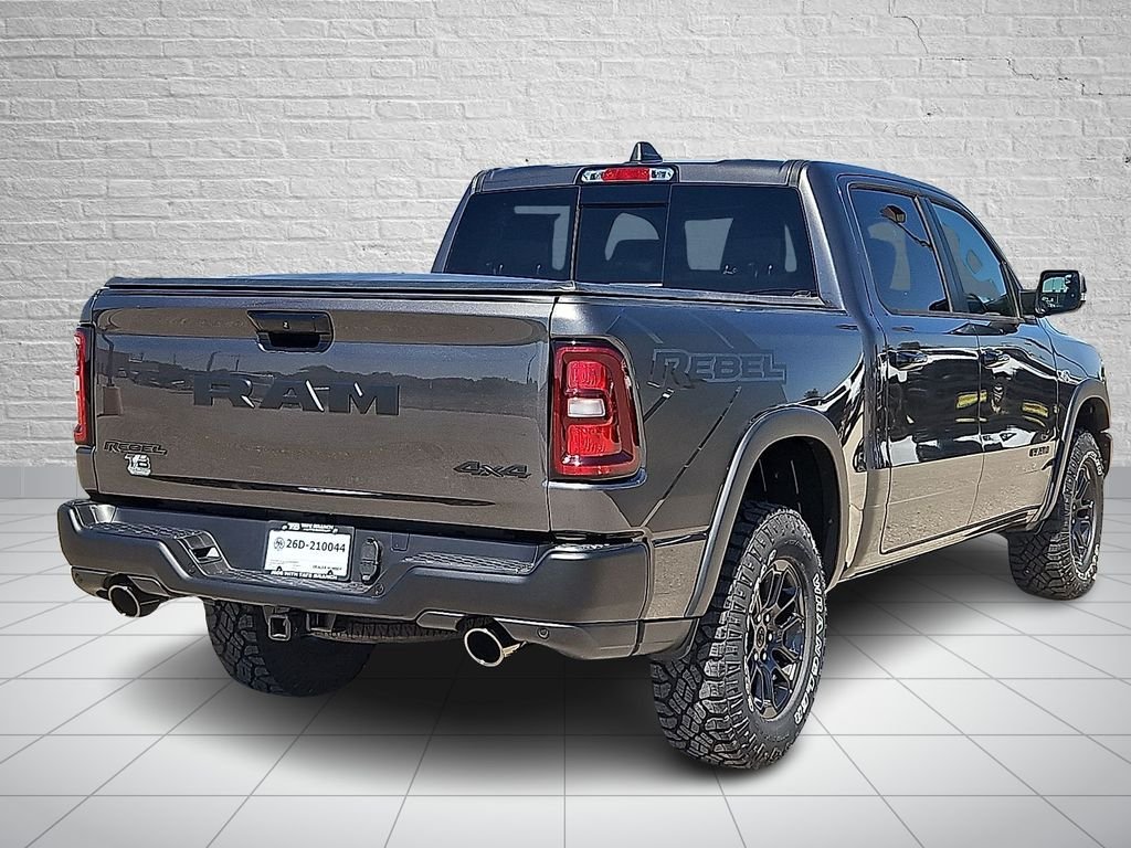 New 2026 Granite Crystal Metallic Clear-Coat Exterior Paint RAM Rebel image 4