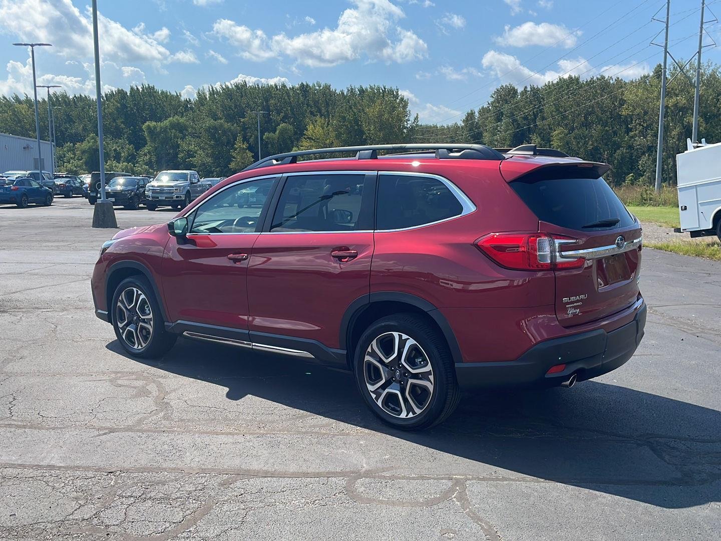 Used 2024 Crimson Red Pearl Subaru Limited image 3