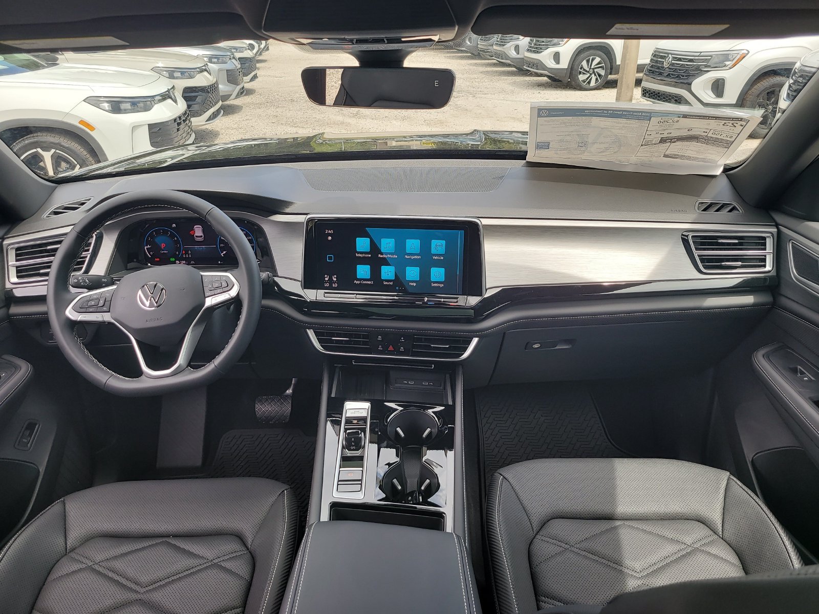 New 2026 Deep Black Pearl Volkswagen 2.0T SE W/TECHNOLOGY image 13