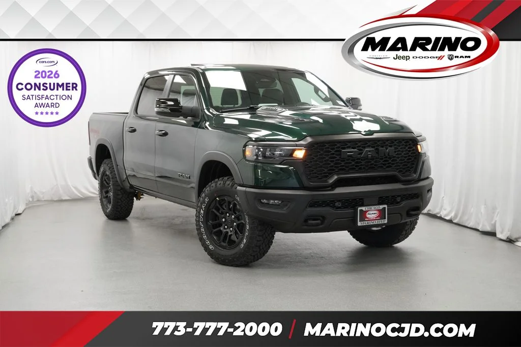 New 2026 Serrano-Green Metallic Exterior Paint RAM Rebel image 1
