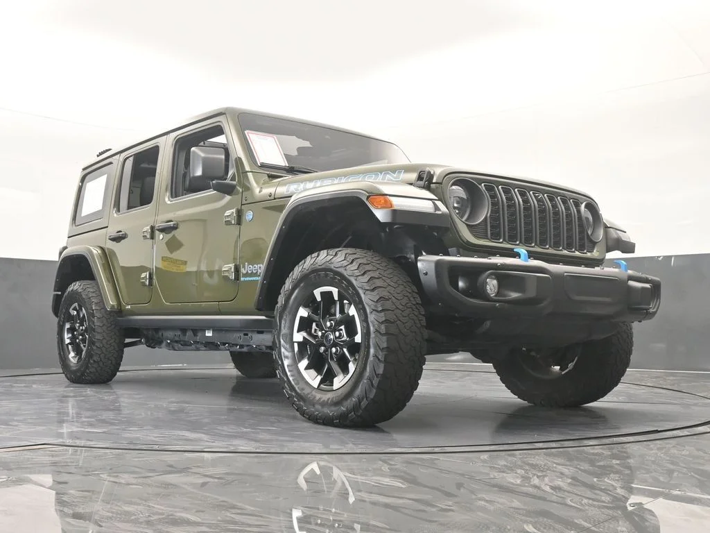 Used 2024 Sarge Green Clearcoat Jeep Rubicon 4xe image 71