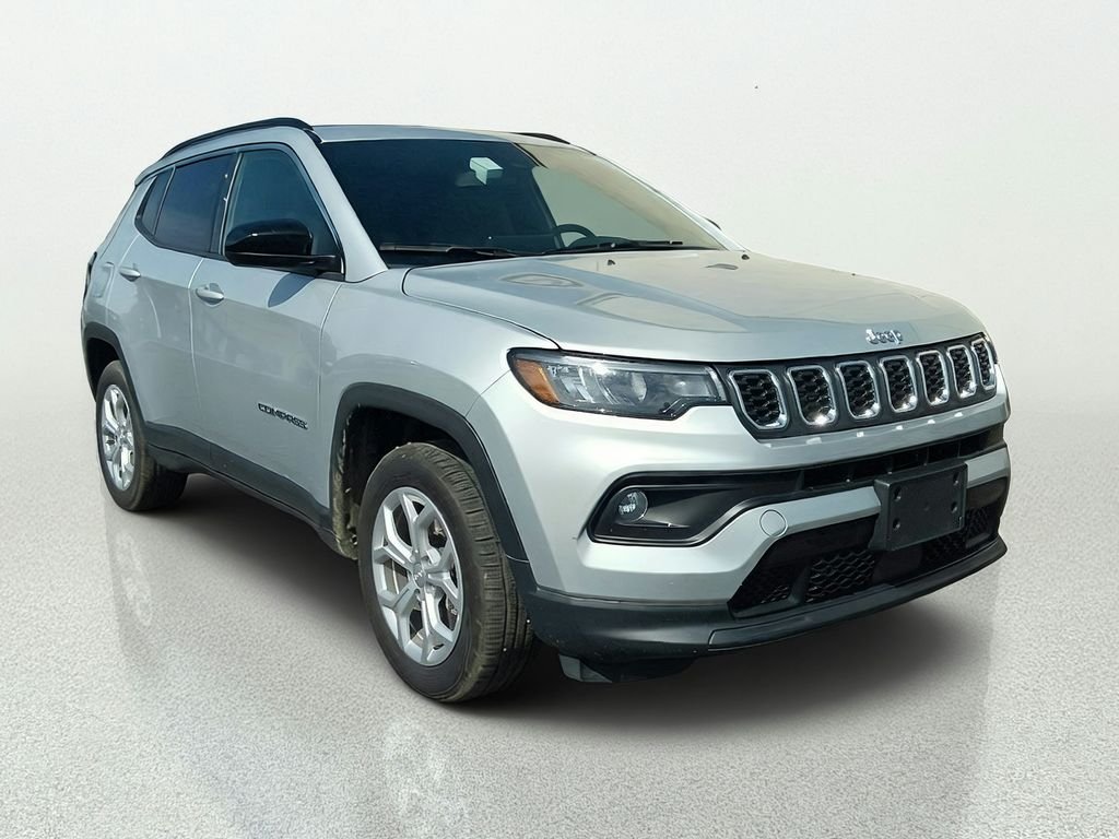 Used 2024 Silver Jeep Latitude image 1