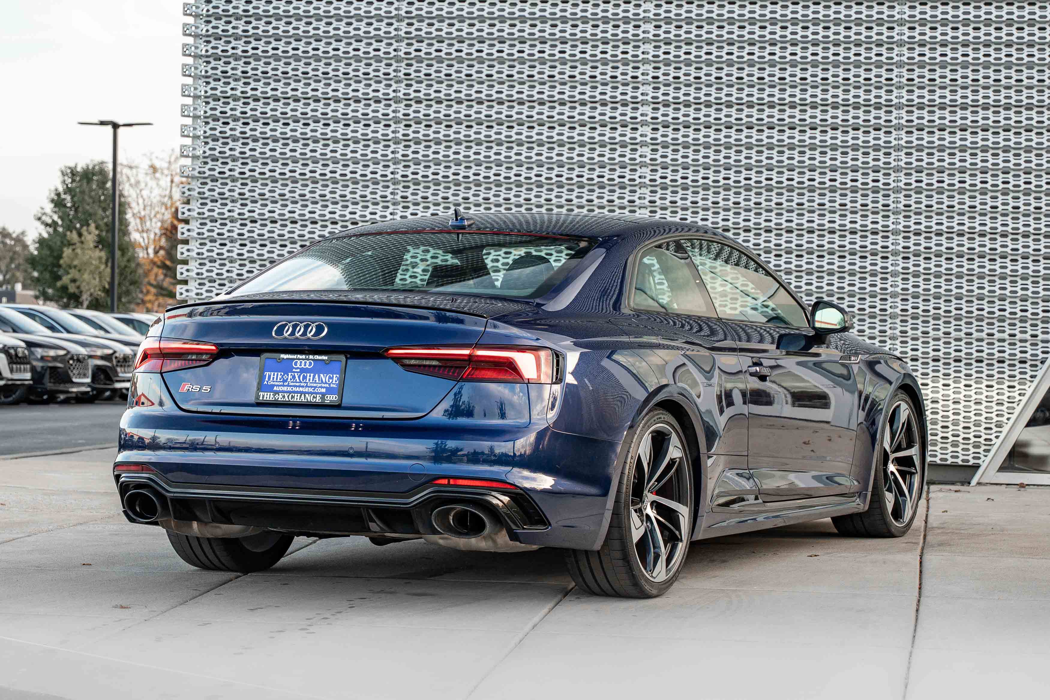 Used 2018 Navarra Blue Metallic Audi 2.9T image 4