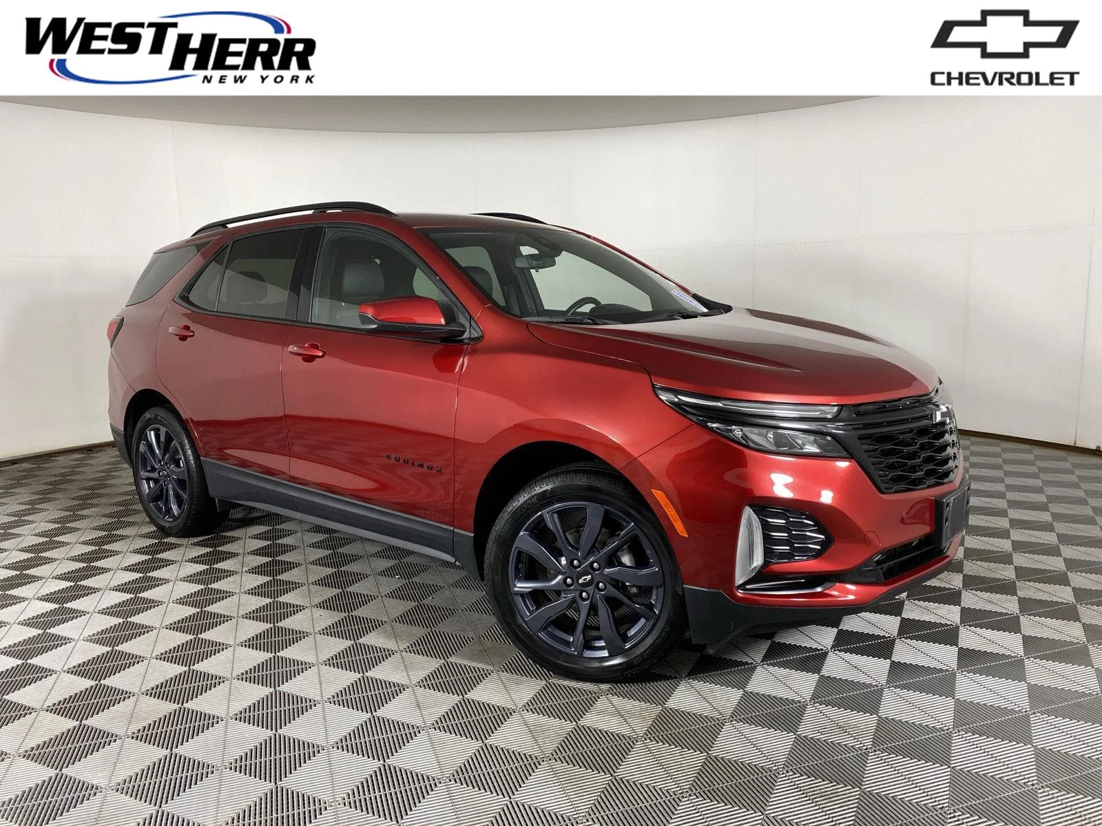 Used 2024 Radiant Red Tintcoat Chevrolet RS image 1