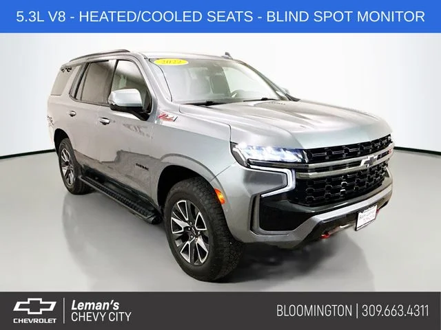 Used 2022 Gray Chevrolet Z71 image 1