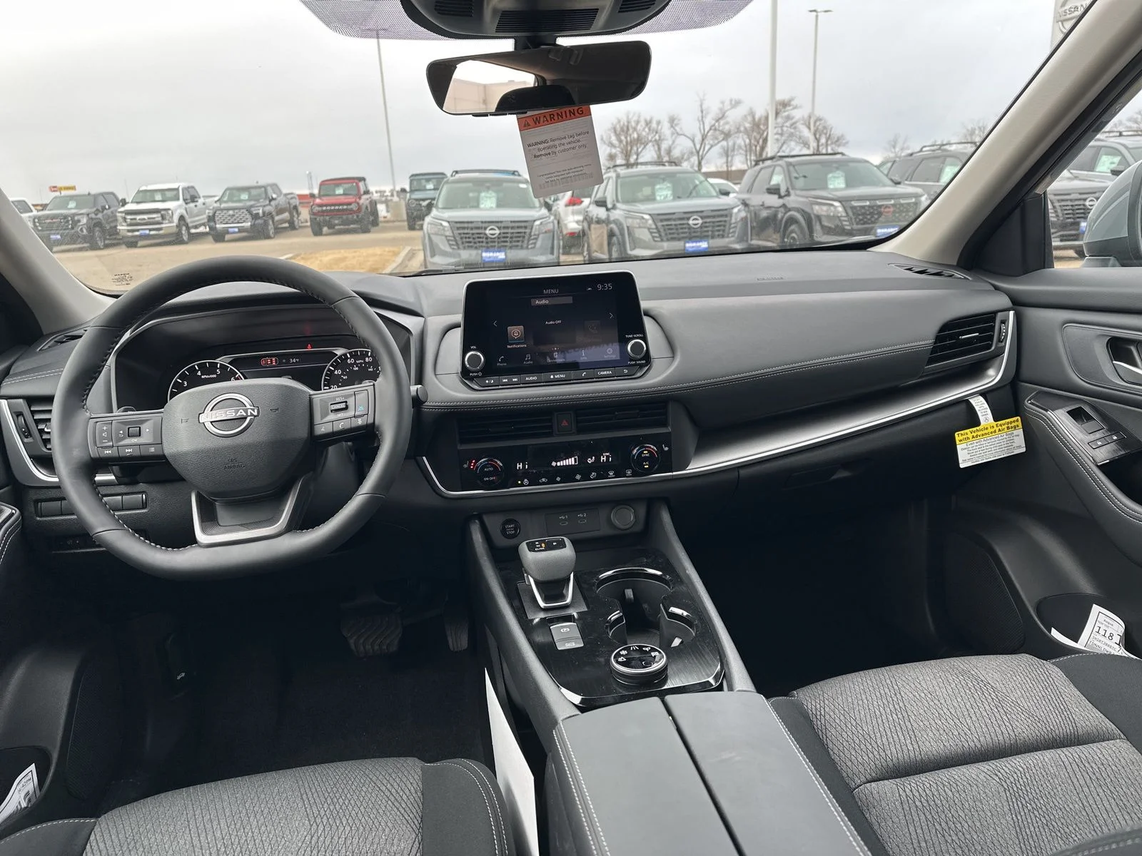 New 2026 Boulder Gray Pearl Nissan SV image 19