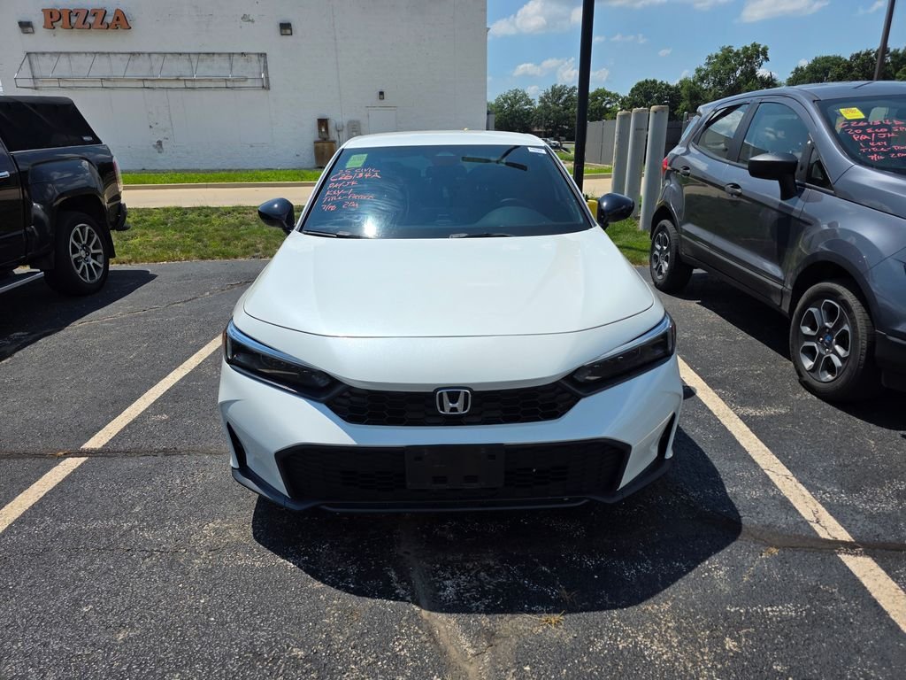 Used 2025 Platinum White Honda Sport image 1