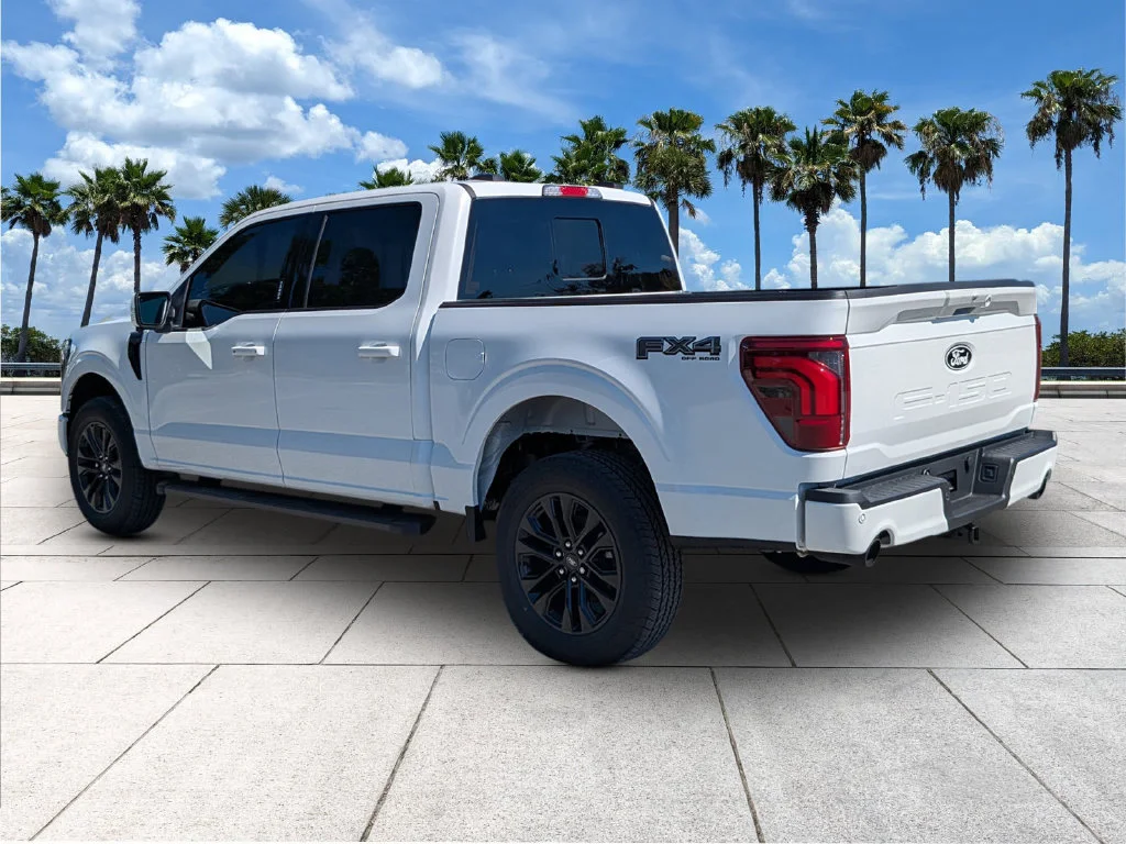 New 2026 Star White Metallic Tri-Coat Ford Lariat® image 5