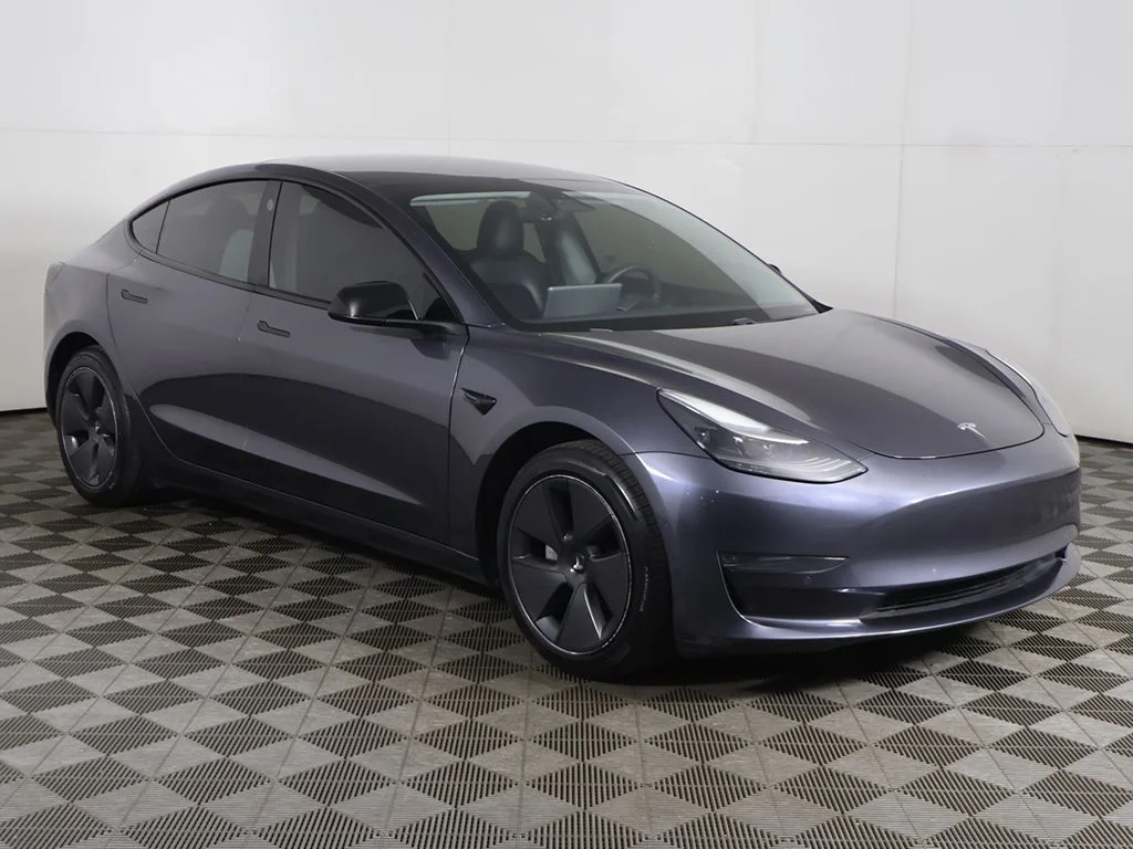 Used 2021 Tesla Model 3 Base with VIN 5YJ3E1EA6MF048034 for sale in Parma, OH