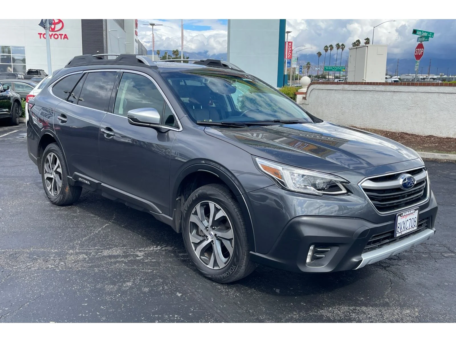 Used 2021 MAGNETITE GRAY ME Subaru Touring XT image 8